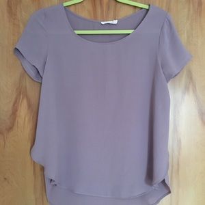 LUSH purple blouse